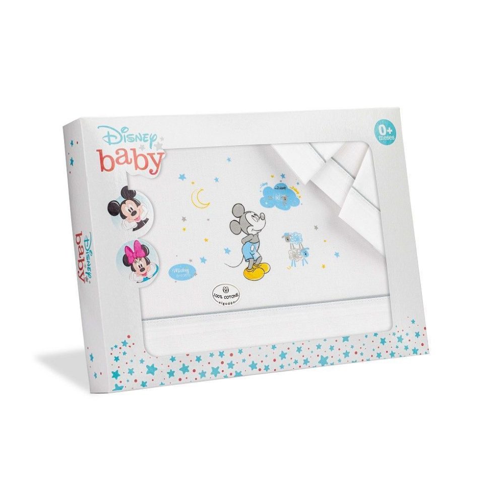Sábanas cuna 100% algodón MICKEY - Imagen 3